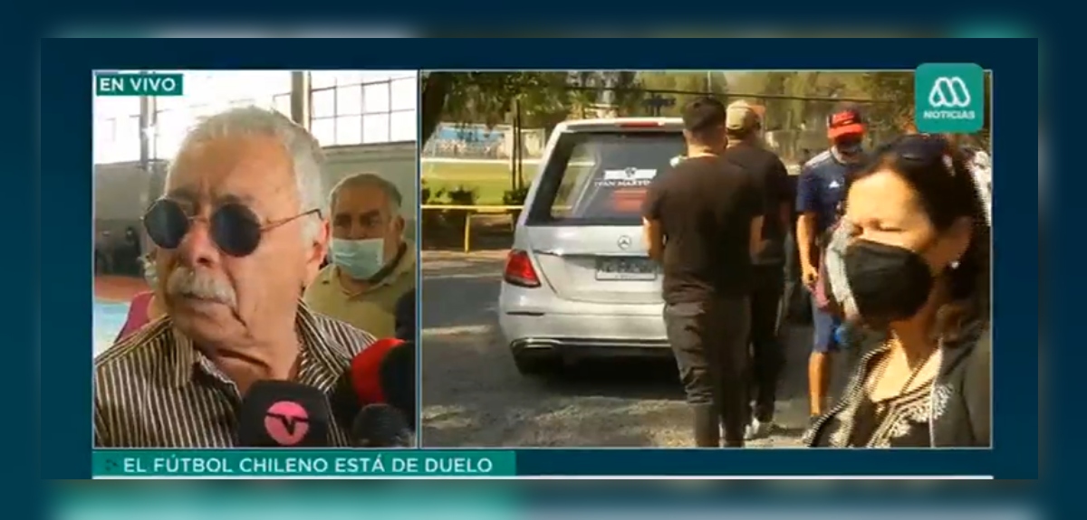 Carlos Caszely se emocionó en despedida de Leonel Sánchez: 