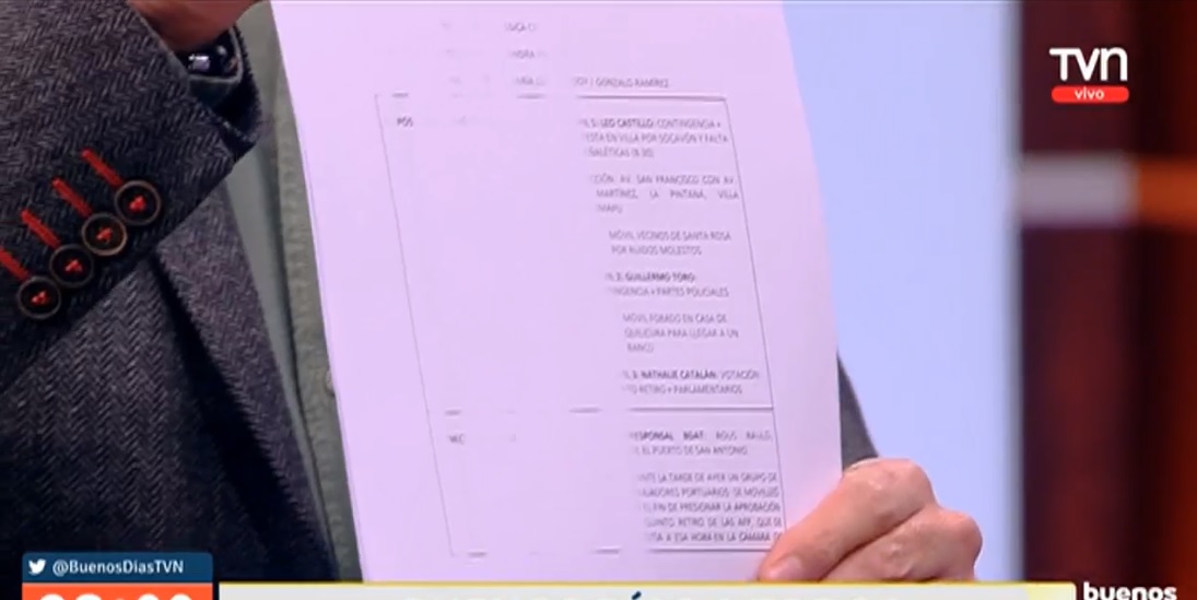 Chascarro en el Buenos Días a Todos