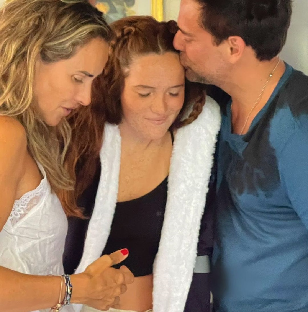 Angélica Laura y Cristián de la Fuente