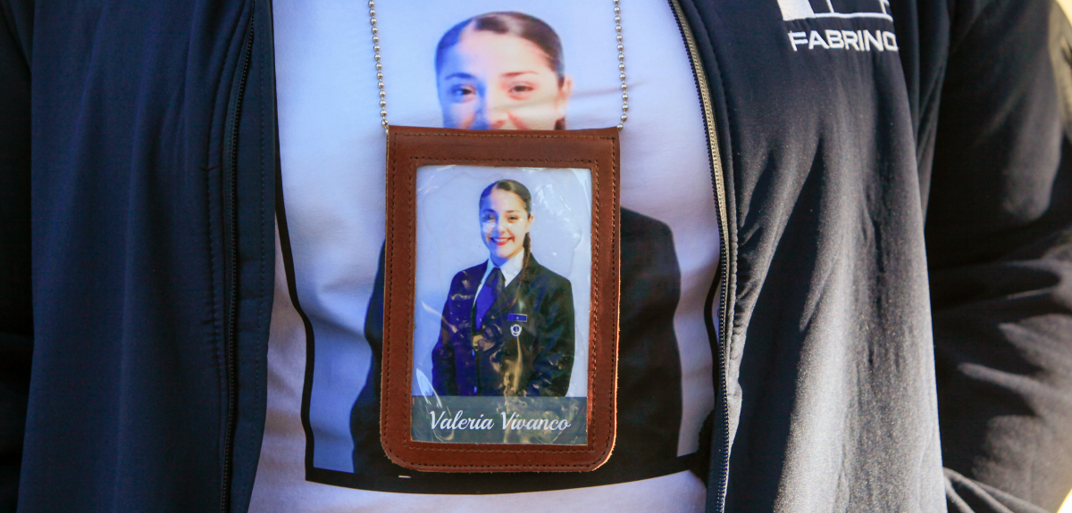 Familia Vivanco y registro que apunta a otro detective como autor del disparo: 