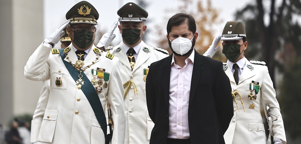 General Ricardo Yáñez en aniversario de Carabineros: 