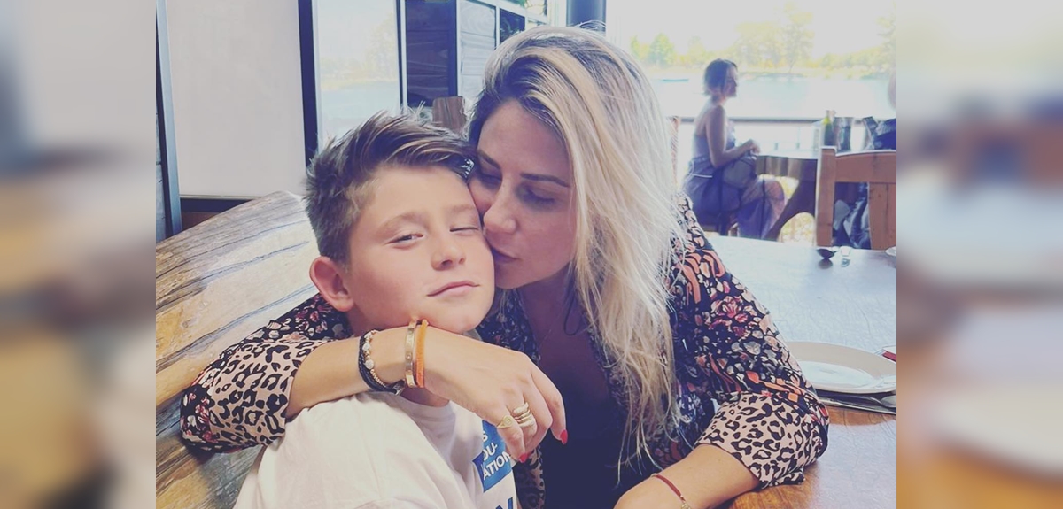 Gissella Gallardo publicó videos de la producida fiesta de cumpleaños de su hijo menor: incluyó mago