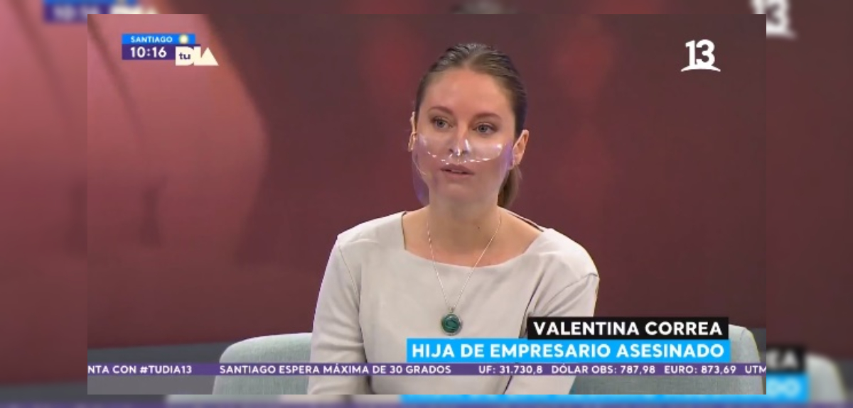 Valentina Correa, hija de empresario asesinado en Concón: 