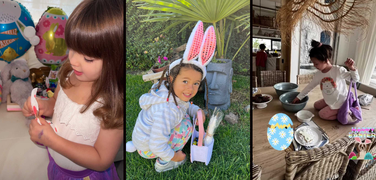 De Fernando Godoy a Diana Bolocco: famosos compartieron fotos de sus hijos buscando huevitos
