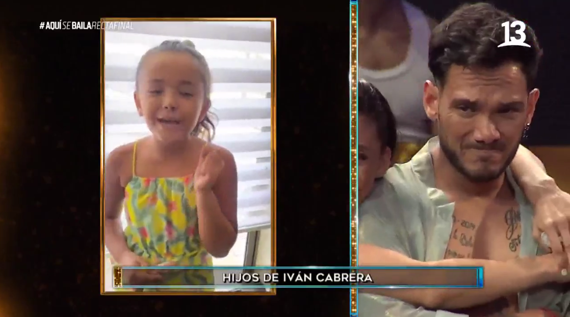 Ivan Cabrera se quebró en Aquí se baila tras mensaje de su madre e hijos: "El regalo más grande..."