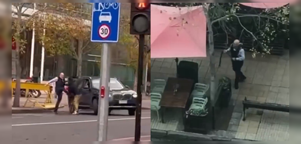 Hombre que encaró a delincuentes durante robo a tienda Sarika Rodrik habló de sus minutos de terror