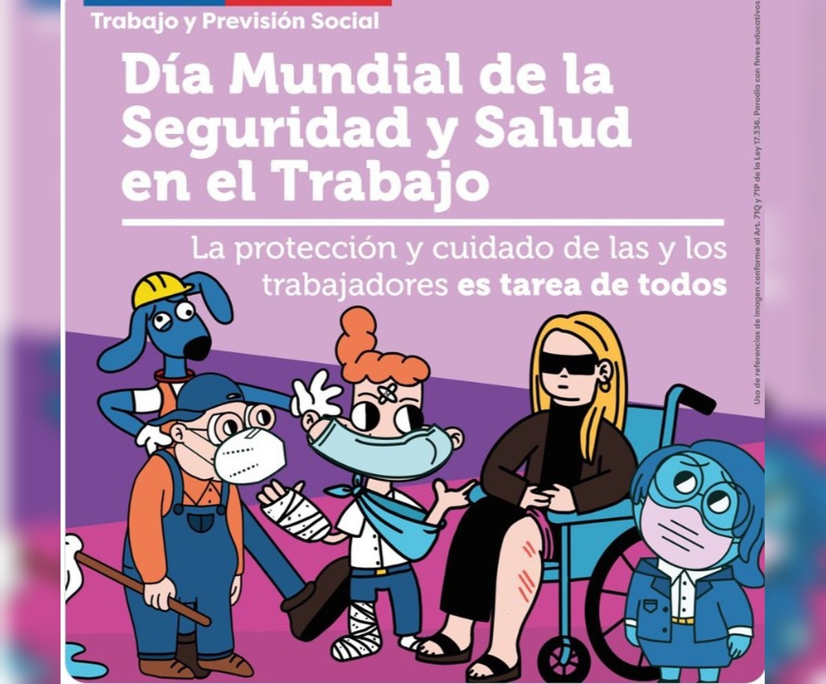 Infografía con caricatura de Kenita Larraín