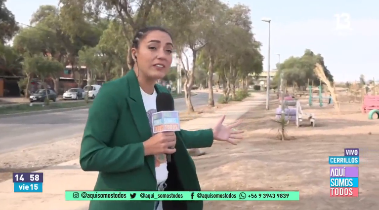 Equipo de 'Aquí somos todos' terminó indignado tras notar que plaza que ayudaron sufrió robo