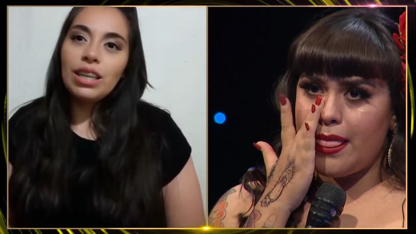 Javiera Flores emocionada