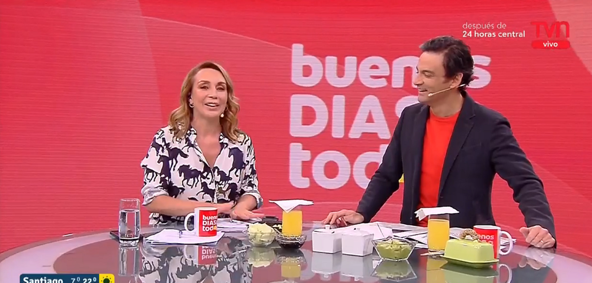 Karen Doggenweiler volvió al Buenos Días a Todos y envió mensaje a María Luisa Godoy y Caro Escobar