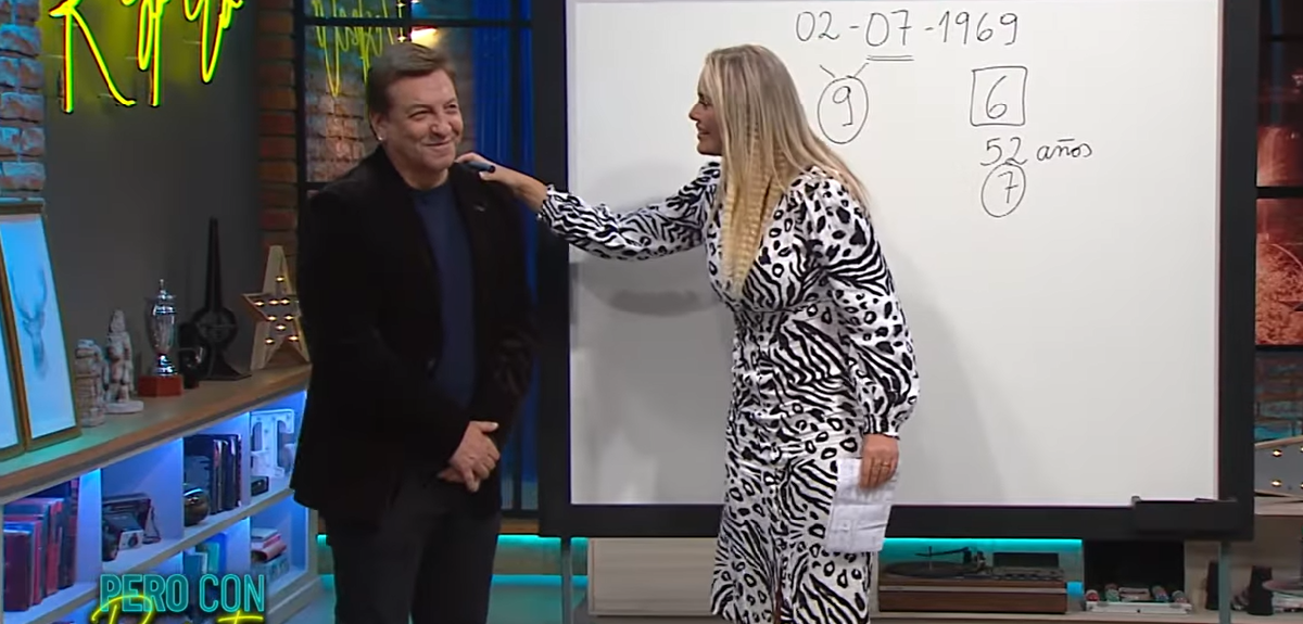 Kenita Larraín descolocó a JC Rodríguez con romántica predicción: 