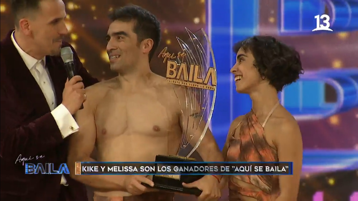 Kike Faúndez ganador Aquí se baila