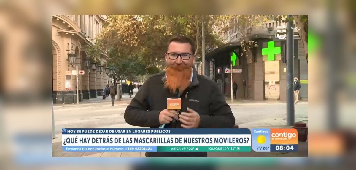 Luis Ugalde bromeó con su apariencia en matinal de CHV