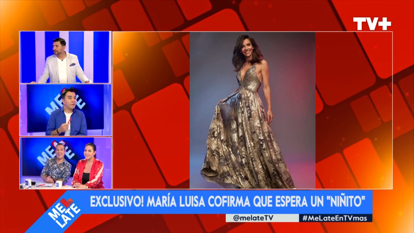 María Luisa Godoy quinto embarazo