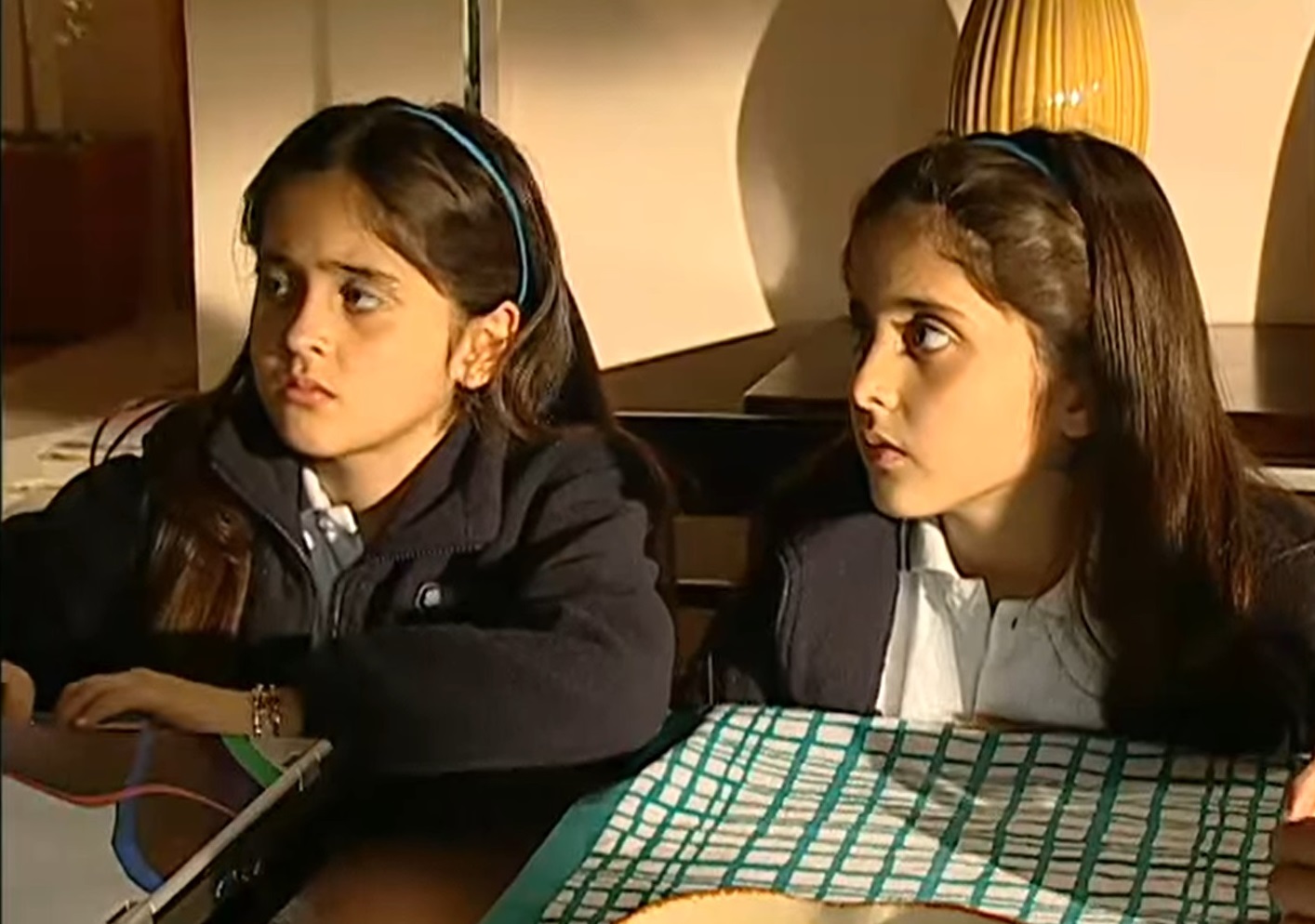 Mellizas de la teleserie Papi Ricky