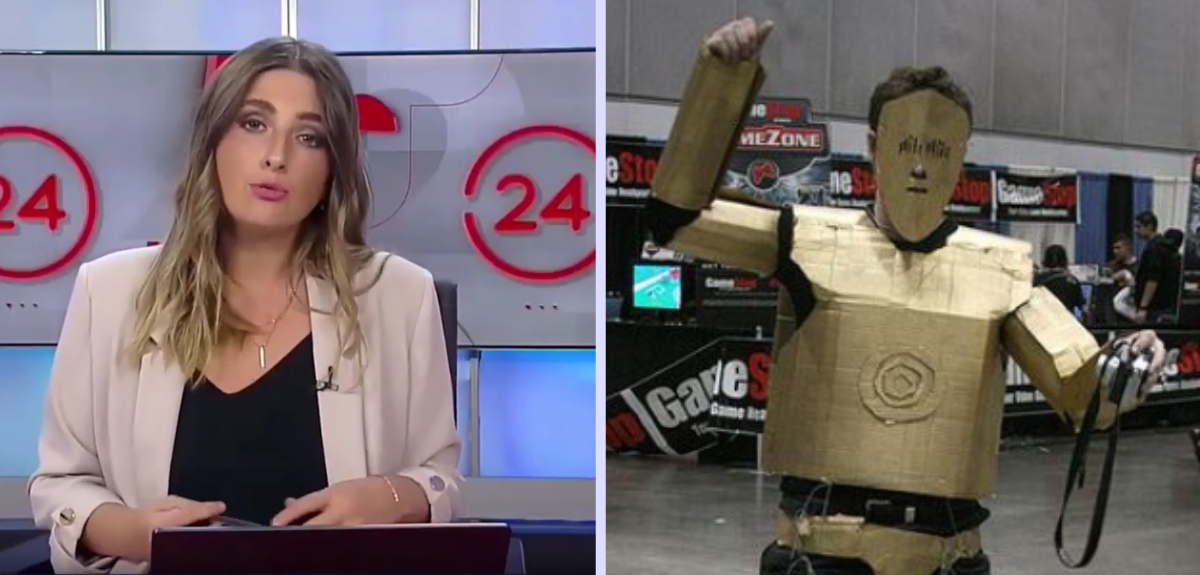 Periodista de TVN sufrió fail al hablar de C-3PO de Star Wars en noticiero: desató ola de memes