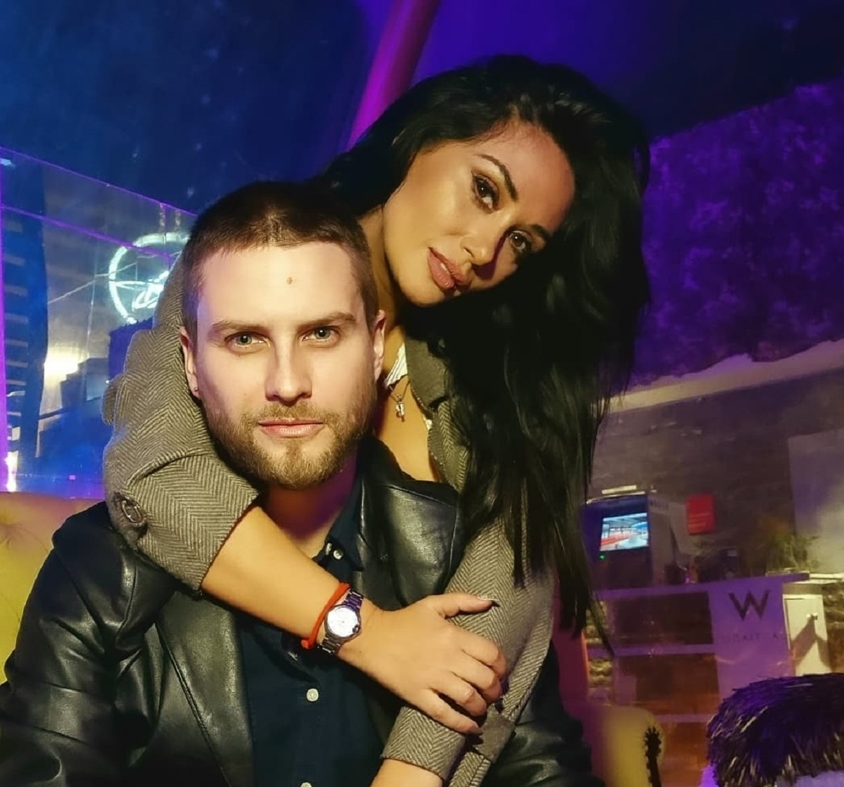 Jean-Philippe y Pamela Díaz