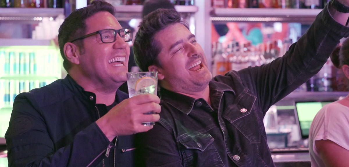 Pancho Saavedra y Jorge Zabaleta vivieron 