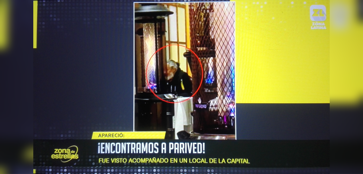 Sorprenden a Parived en reunión con gerente de Canal 13.
