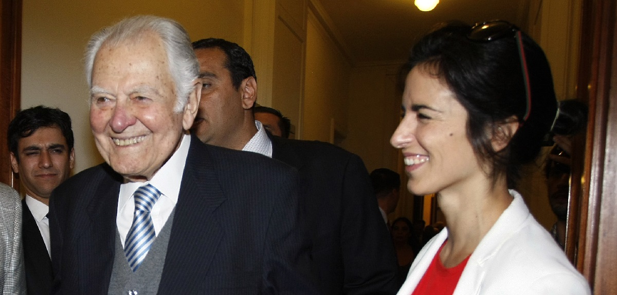 Paz Bascuñán publicó dedicatoria a 6 años de la muerte de su abuelo, Patricio Aylwin: 