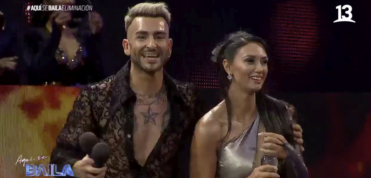 Pamela Díaz sufrió chascarro al finalizar presentación en 'Aquí se baila': involucró a 