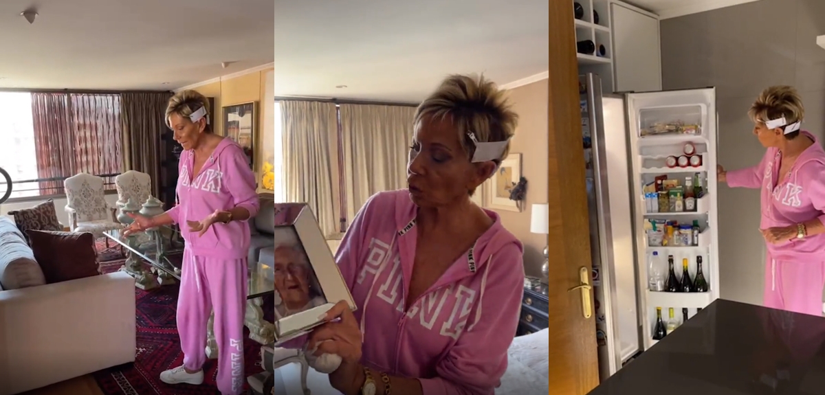 Raquel Argandoña realizó tour por su departamento y bromeó con 'desorden': 