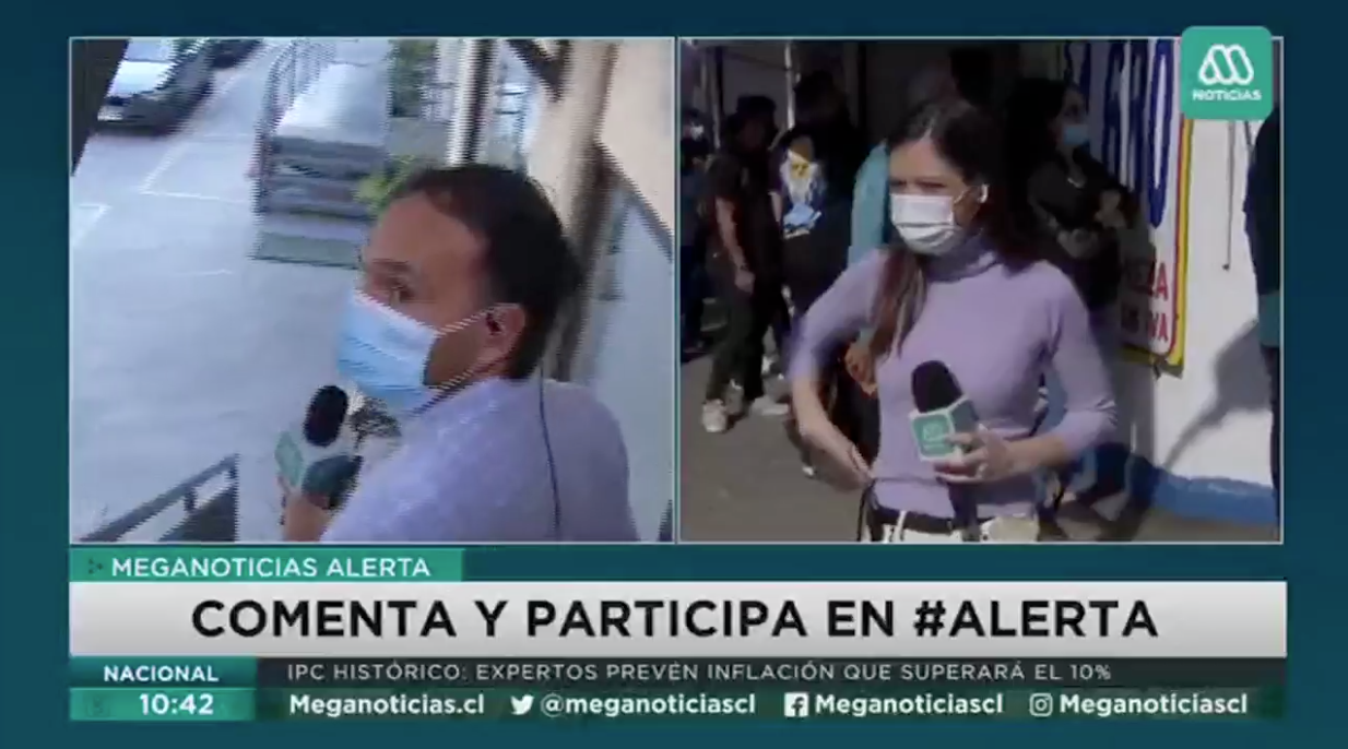 Rodrigo Sepúlveda acepta el desafío y realiza móvil