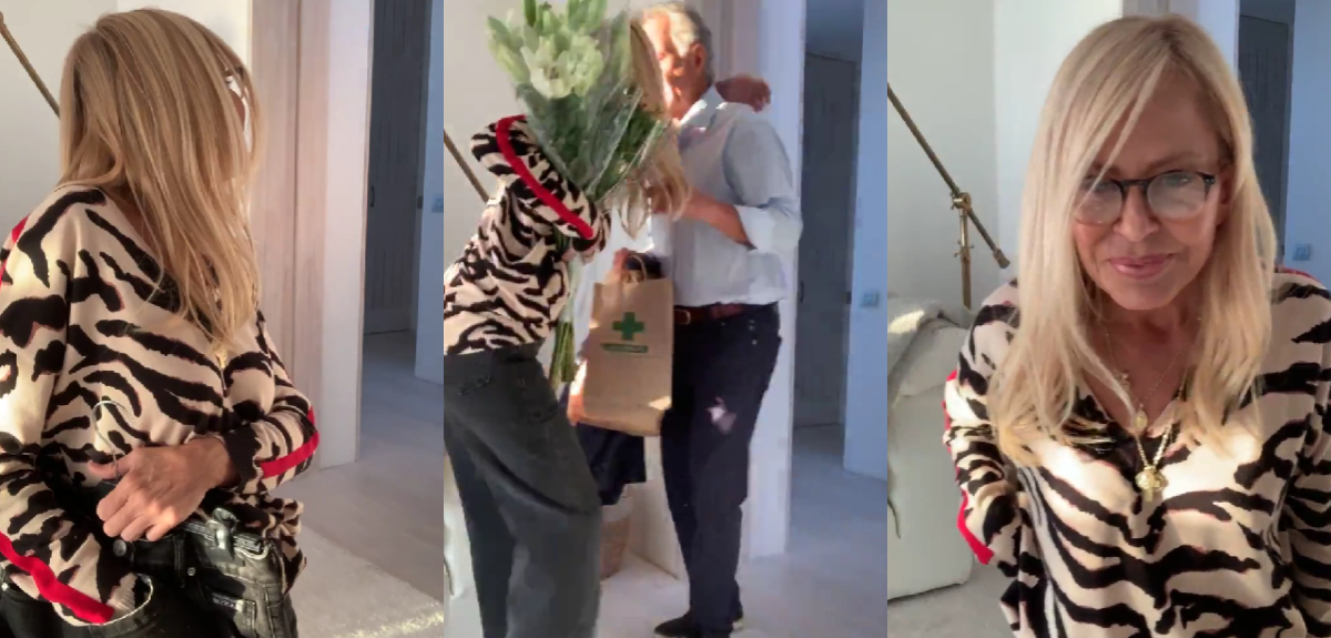 La romántica sorpresa de Pepo Daire a Cecilia Bolocco en pleno live: 