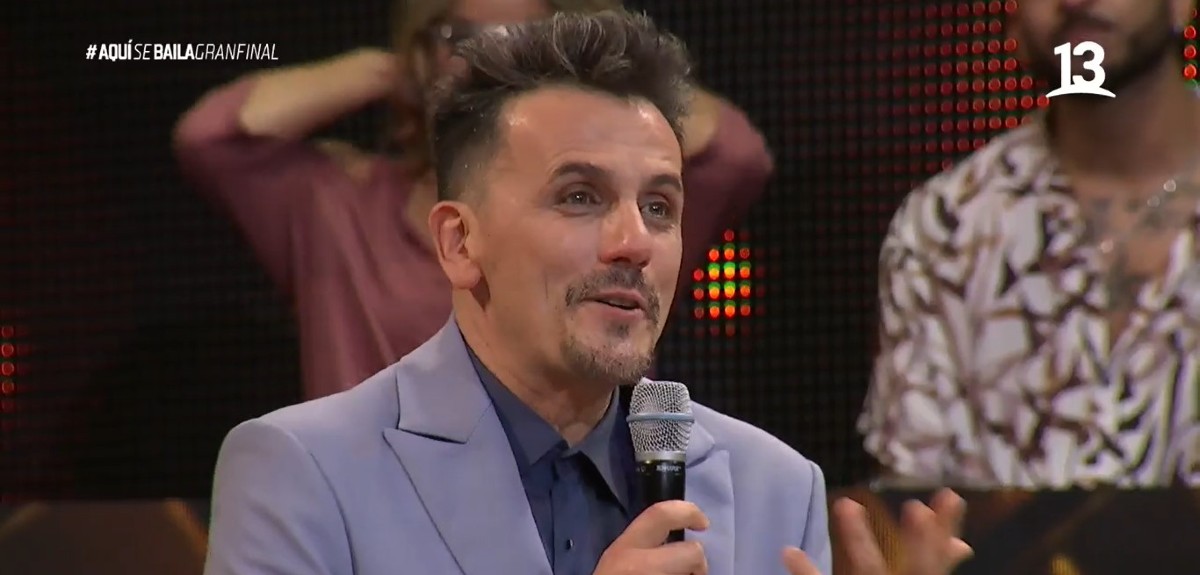 Sergio Lagos rompió en llanto en final de Aquí se baila