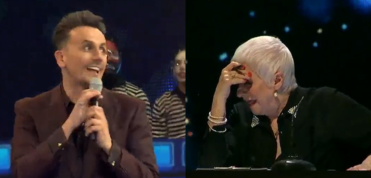 Sergio Lagos sonrojó a Karen Connolly con broma subida de tono en Aquí se baila: 