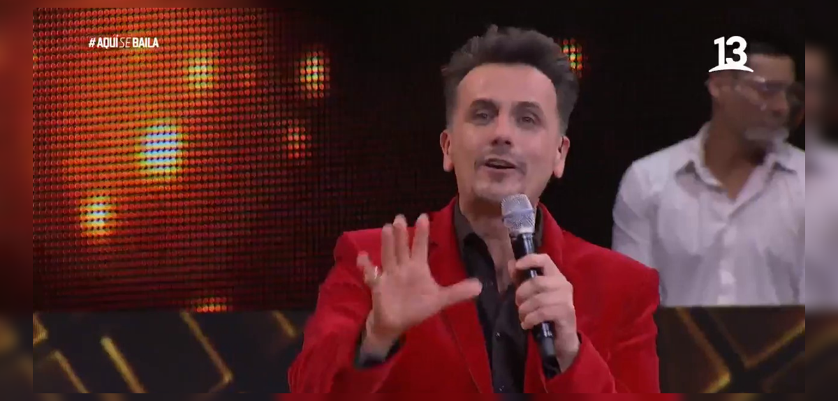 El divertido fail de Sergio Lagos en plena mención de ‘Aquí se baila’: 