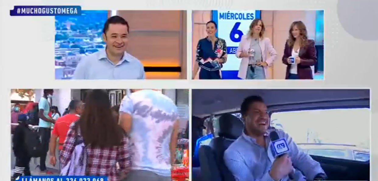 Panel de Mucho Gusto reveló fail de Simón Oliveros en chat del matinal: 