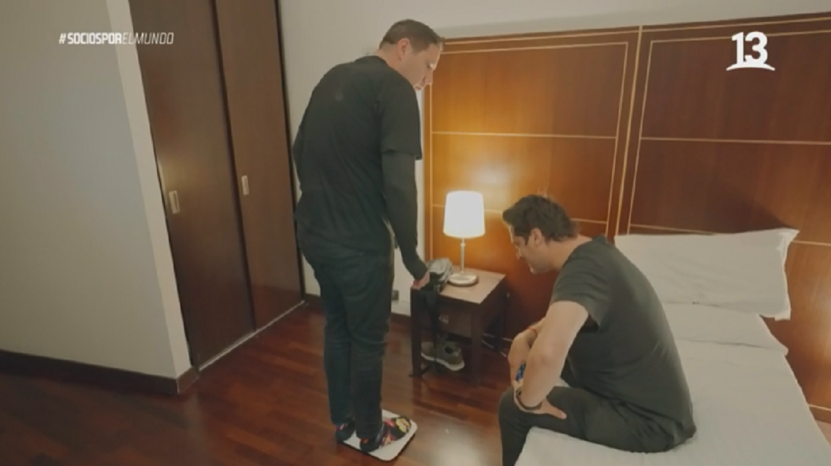 Pancho Saavedra y Jorge Zabaleta lo pasaron mal tras conocer cuánto han subido de peso en Socios por el Mundo