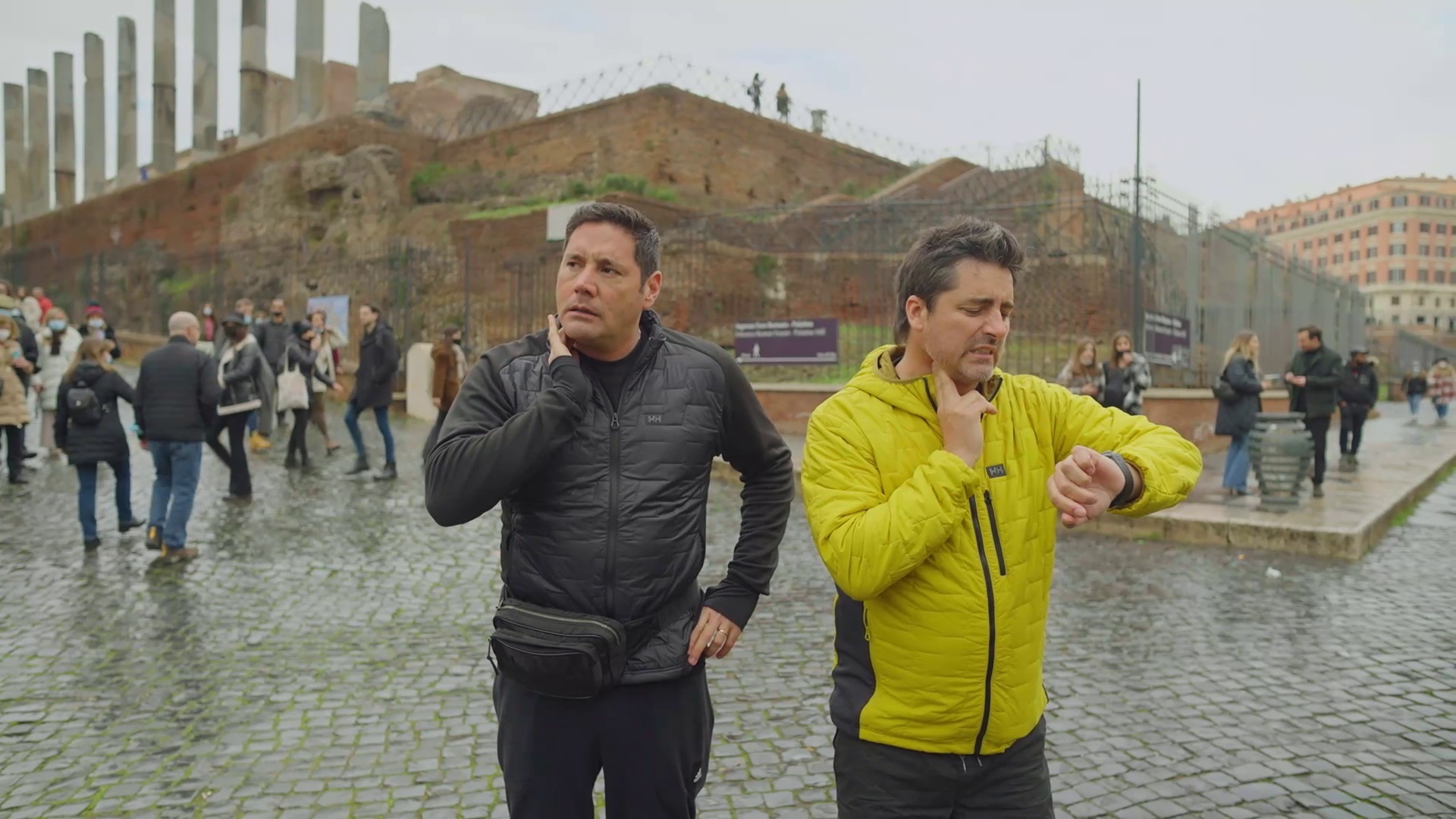 Socios por el mundo: Zabaleta y Pancho Saavedra recorrerán Italia y los acompañará periodista de T13