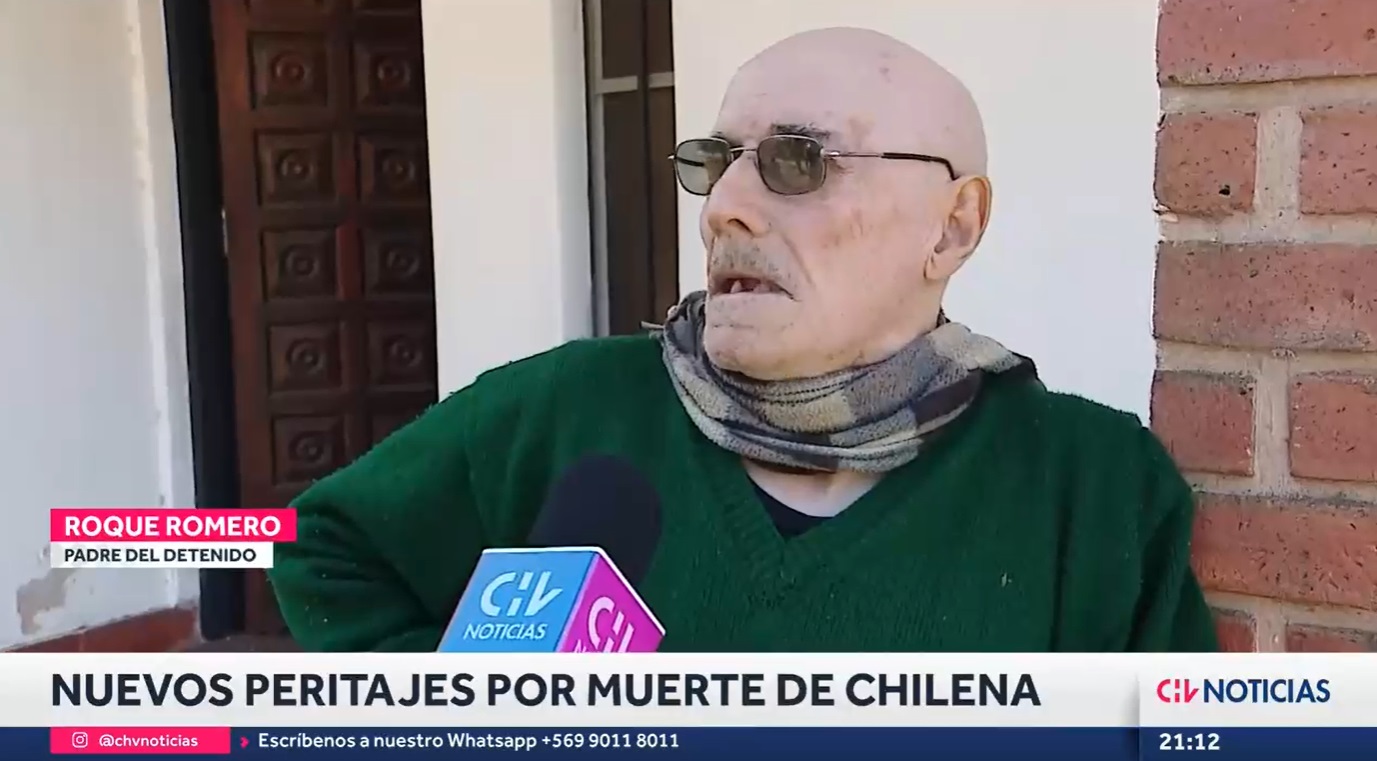 Suegro de chilena asesinada en Argentina