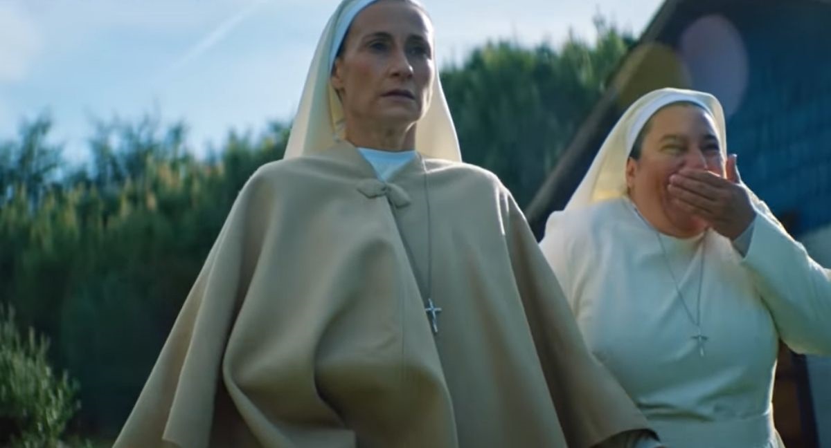 Amparo Noguera y Andrea Eltit en La ley de Baltazar