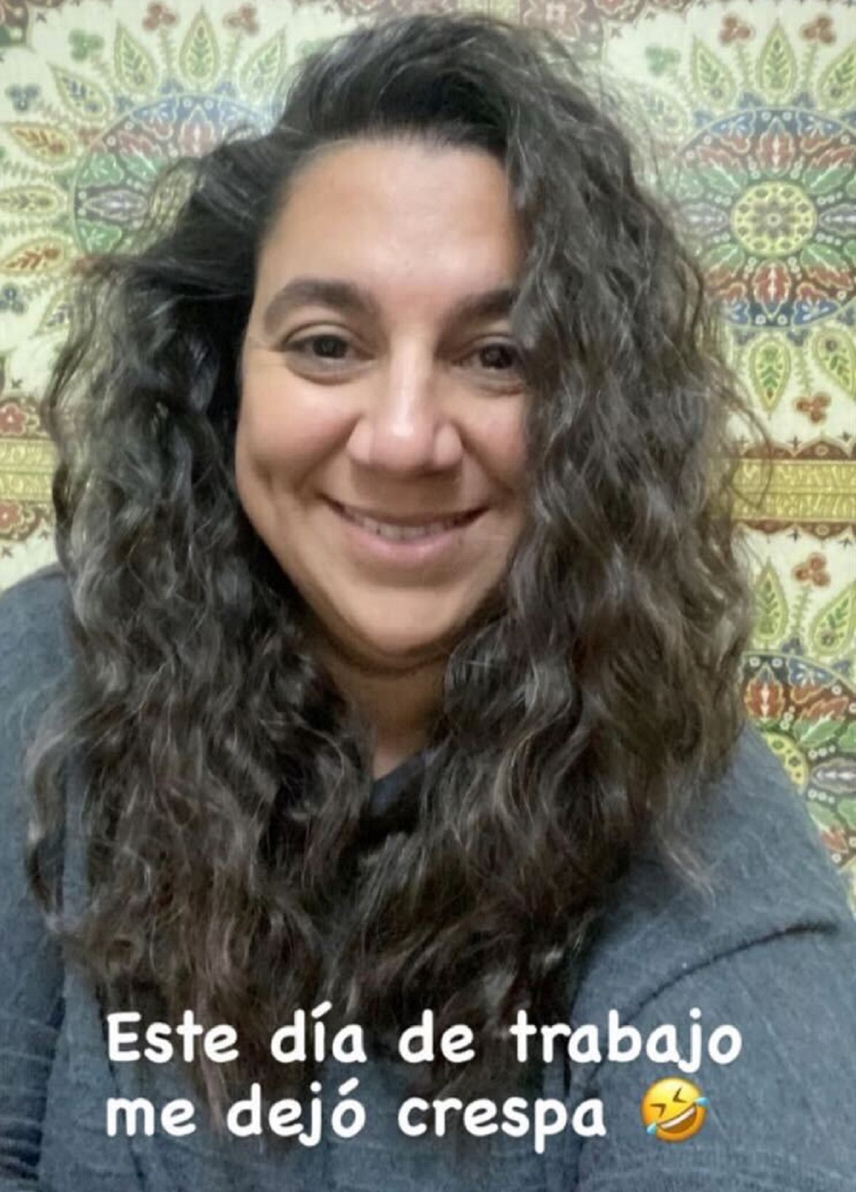 Andrea Eltit mostró cómo quedó su cabello