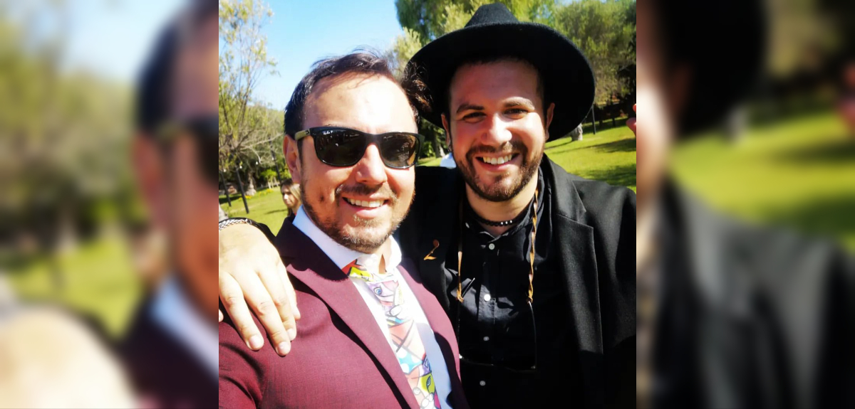 César Campos y su pareja agrandaron la familia: adoptaron un tierno cachorro rescatado de dos meses