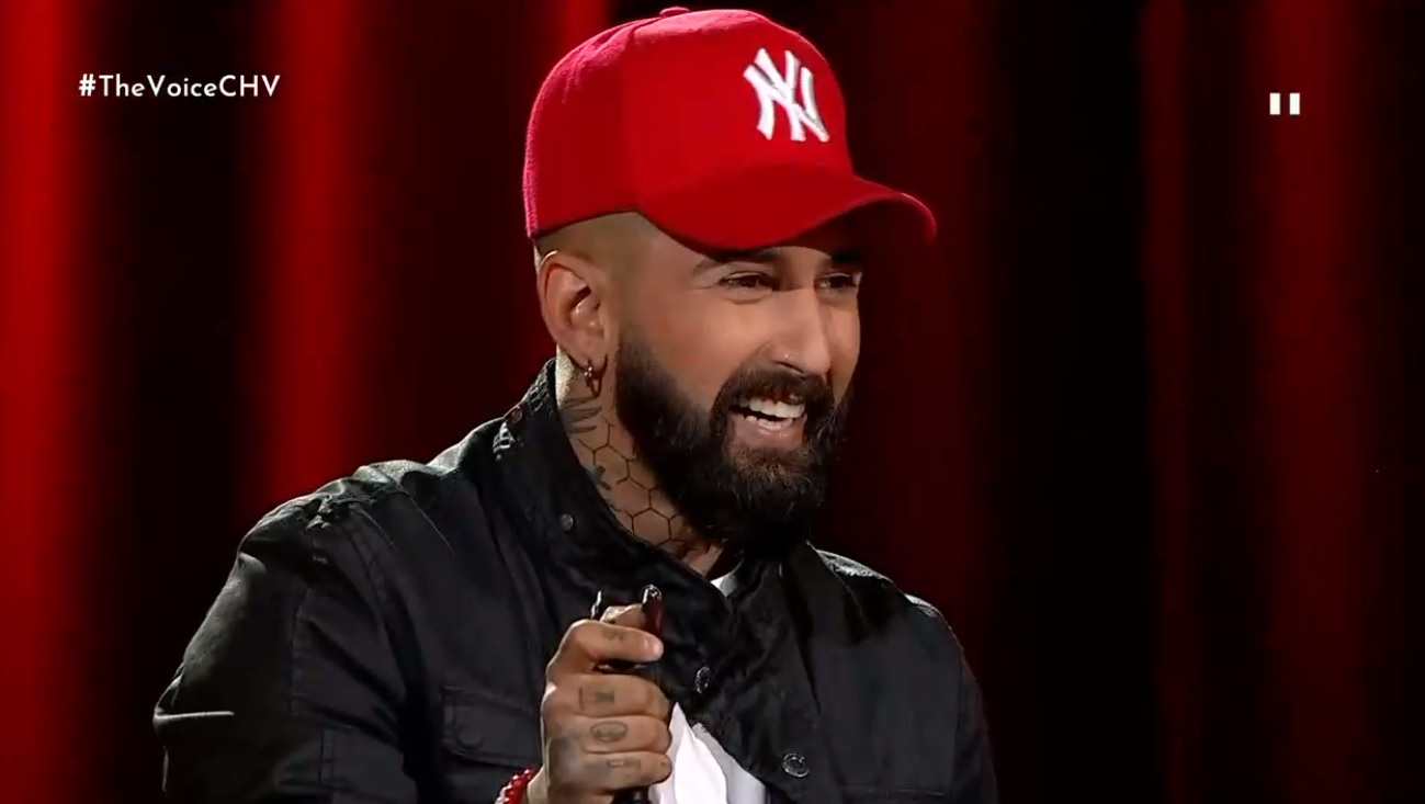 Jhoanns Pérez en su audición en The Voice