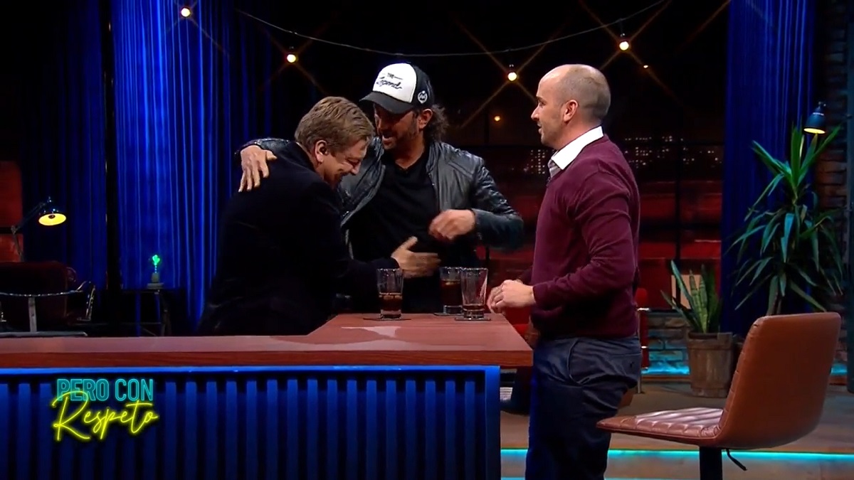 Julio César Rodríguez y hermanos Longton en Pero con Respeto