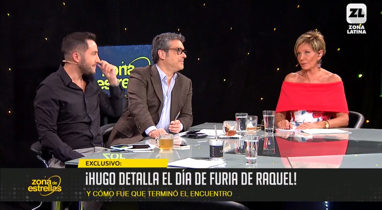 Hugo Valencia y Raquel Argandoña en Zona de Estrellas