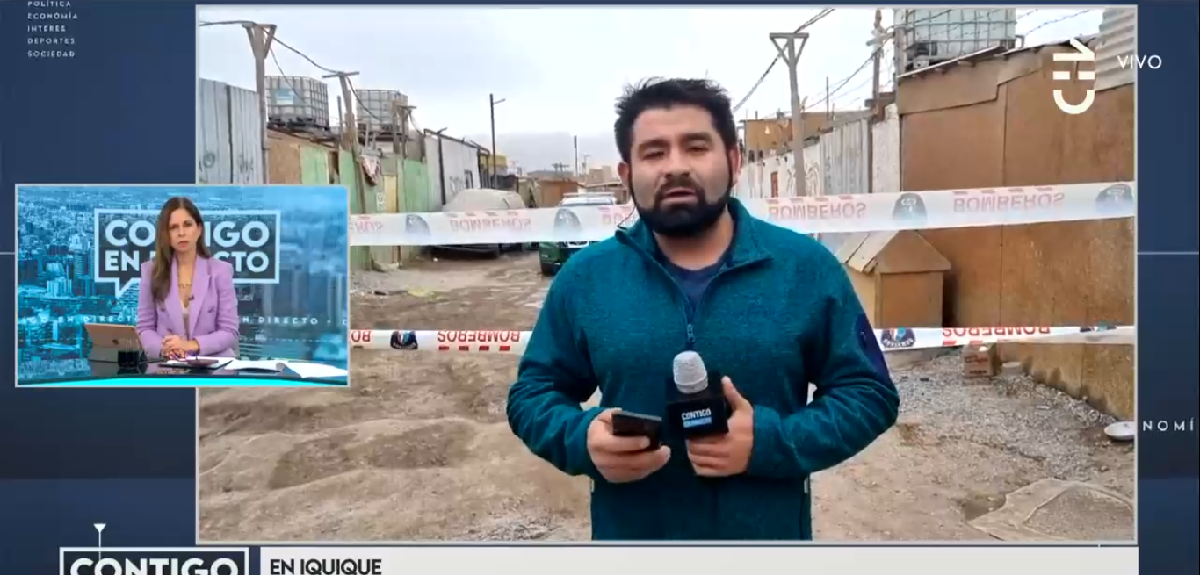 Hermana de periodista de CHV que fue agredido actualizó estado de salud: aún sigue internado