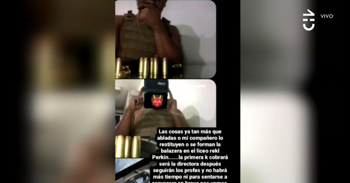 Alumnos de Iquique amenazaron a directora por expulsiones: "Aparecerá muerta con toda su familia"