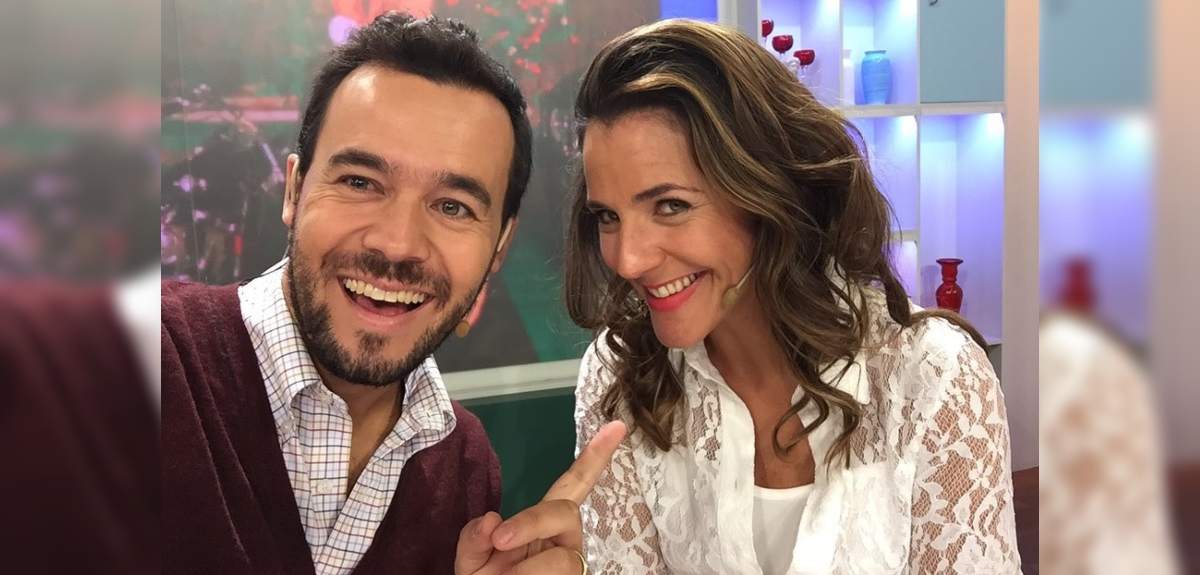 Animadores de Hola Chile y 2 años del espacio en la tarde: 