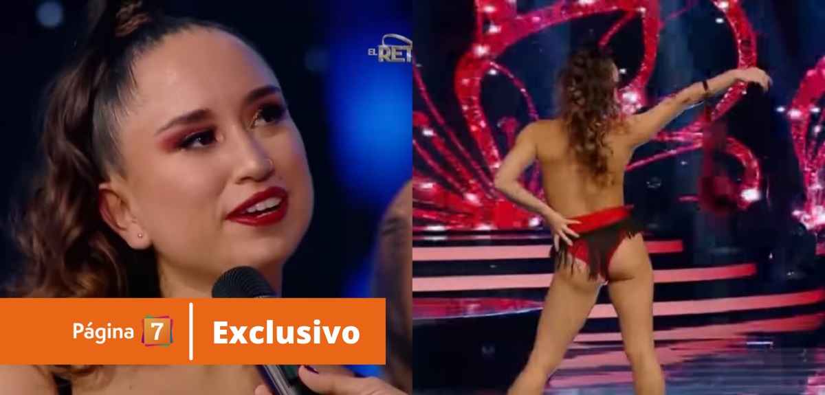 Ex 'Rojo' Camila Benavides y el desafío que le planteó su 'topless' en El Retador: 