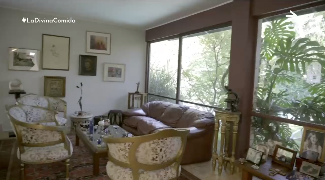 Casa de Loreto Valenzuela en "La Divina Comida"