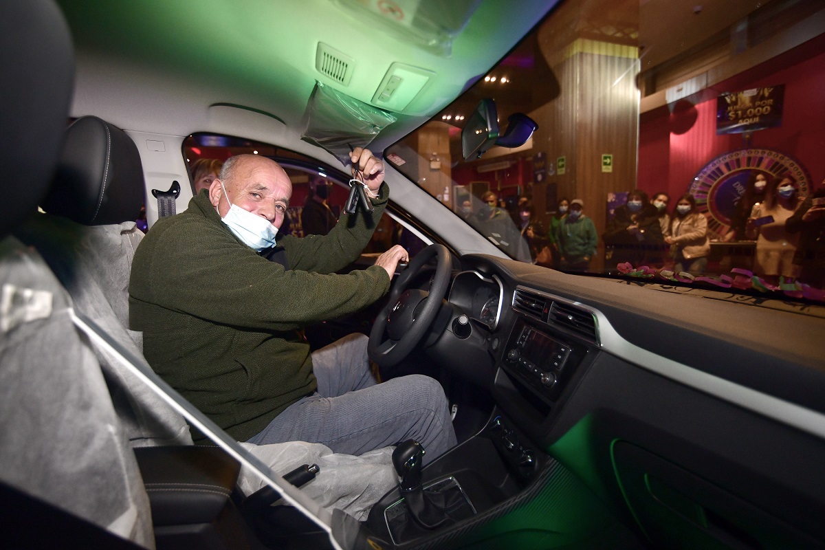 pescador ganó auto en sorteo de casino dreams