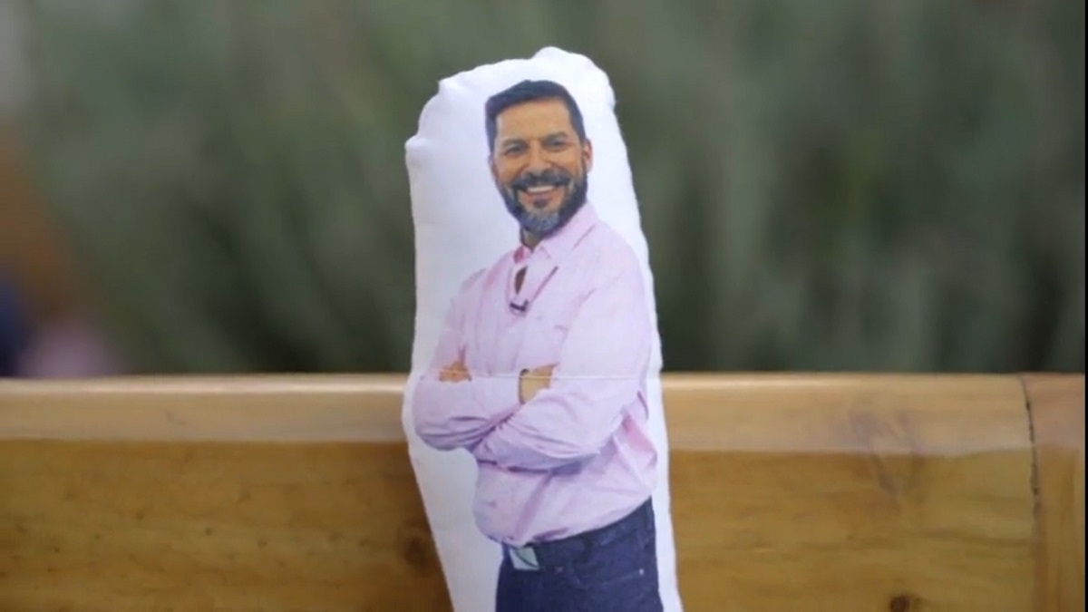 Cojín de Rafael Cavada en La Divina Comida