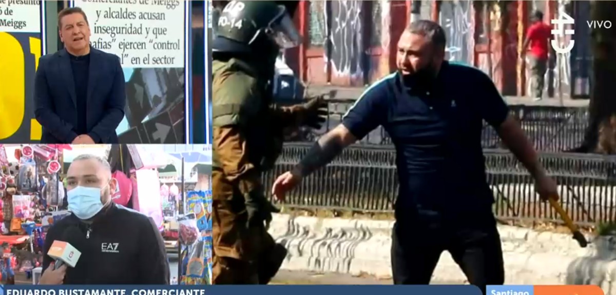 “¿Qué hablabas con carabineros?”: comerciante que portaba arma en Meiggs entregó su relato