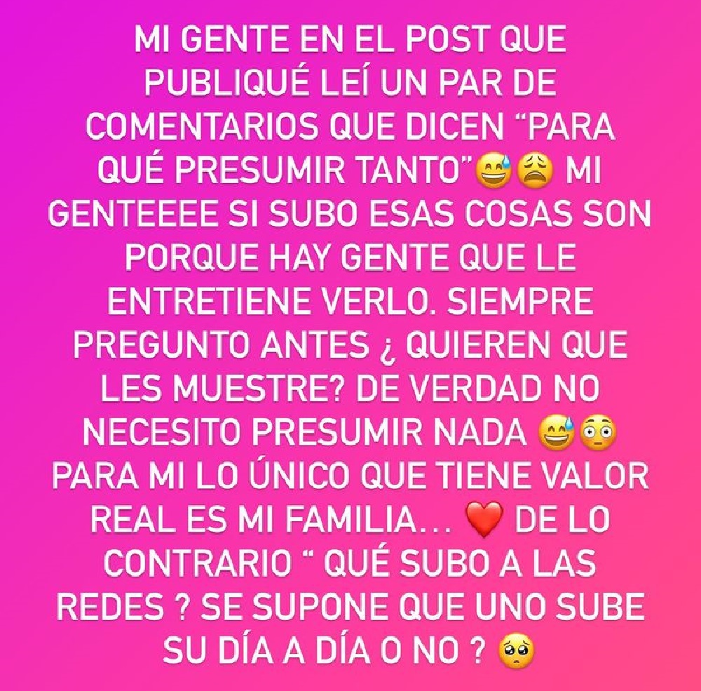 Coté López se defendió ante críticas por mostrar cumpleaños de su hijo